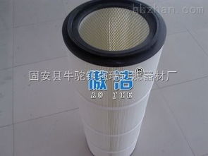 可定制PTFE覆膜除尘聚酯纤维滤芯 固安强瑞过滤器材厂的净化解决方案